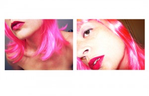 Pink Diptych 1